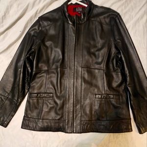 Wilson's Leather women's Black leather jacket